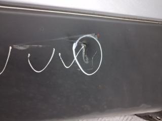 Бампер задний правый клык Pajero Wagon 2006-2022 4 3.2 Дизель 4M41