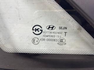 Стекло в кузов заднее левое I30 2011-2017 GD 1.6 diesel D4FB