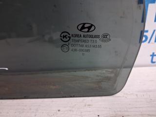 Стекло двери задней левой (форточка) Hyundai Santa fe CM 2.2 diesel D4HB
