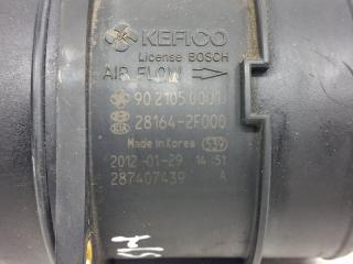 Датчик расхода воздуха Santa fe 2005-2012 CM 2.2 diesel D4HB