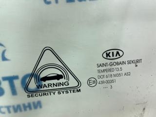 Стекло двери переднее левое Sportage 2010-2016 SL 1.7 diesel D4FD