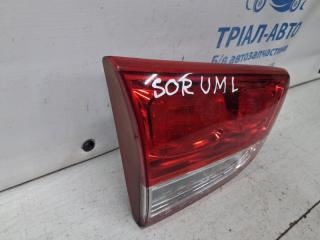 Фонарь задний внутренний левый Sorento 2014-2020 UM 2.4 бензин G4KJ