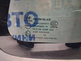 Стекло в кузов заднее правое Tucson 2004-2009 JM 2.0 бензин G4GC