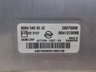 Блок управления двигателем Actyon 2005-2010 CJ 2.0 diesel D20DT