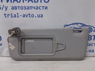 Козырек солнцезащитный левый Kia Ceed 2007-2012 Б/У Козырек солнцезащитный левый Kia Ceed 2007-2012