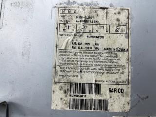 Магнитофон I30 2007-2012 FD 1.6 diesel D4FB