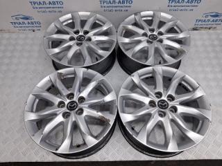 Диски титан комплект R18 Mazda 3 2013-2019 Б/У Диски титан комплект R18 Mazda 3 2013-2019