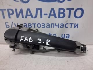 Ручка двери внешняя задняя правая Skoda Fabia 2007-2014 Б/У Ручка двери внешняя задняя правая Skoda Fabia 2007-2014