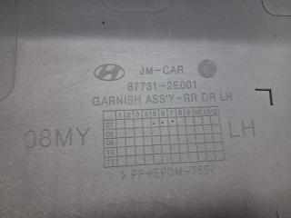 Накладка двери задняя левая Tucson 2004-2009 JM 2.0 diesel D4EA