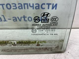 Стекло двери задней левой (форточка) Sonata 2004-2010 NF 2.4 бензин G4KC