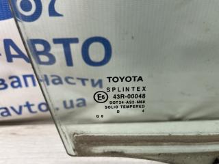 Стекло двери заднее правое Toyota Avensis T25 1.8 бензин 1ZZFE