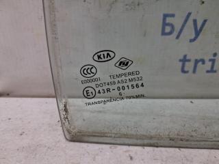 Стекло двери задней правой (форточка) Picanto 2003-2011 FL 1.1