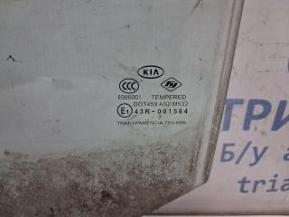 Стекло двери заднее левое Kia Picanto FL 1.1