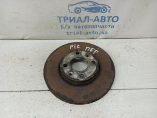 Фото запчасти диск тормозной передний Nissan Note 2005-2013 Б/У запчасть Запчасть диск тормозной передний Nissan Note 2005-2013