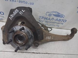 Кулак поворотный левый со ступицей Nissan Navara 2004-2015 Б/У Кулак поворотный левый со ступицей Nissan Navara 2004-2015