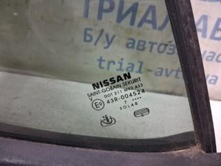 Стекло двери задней правой (форточка) Navara 2004-2015 D40 2.5 Diesel YD25DDTI